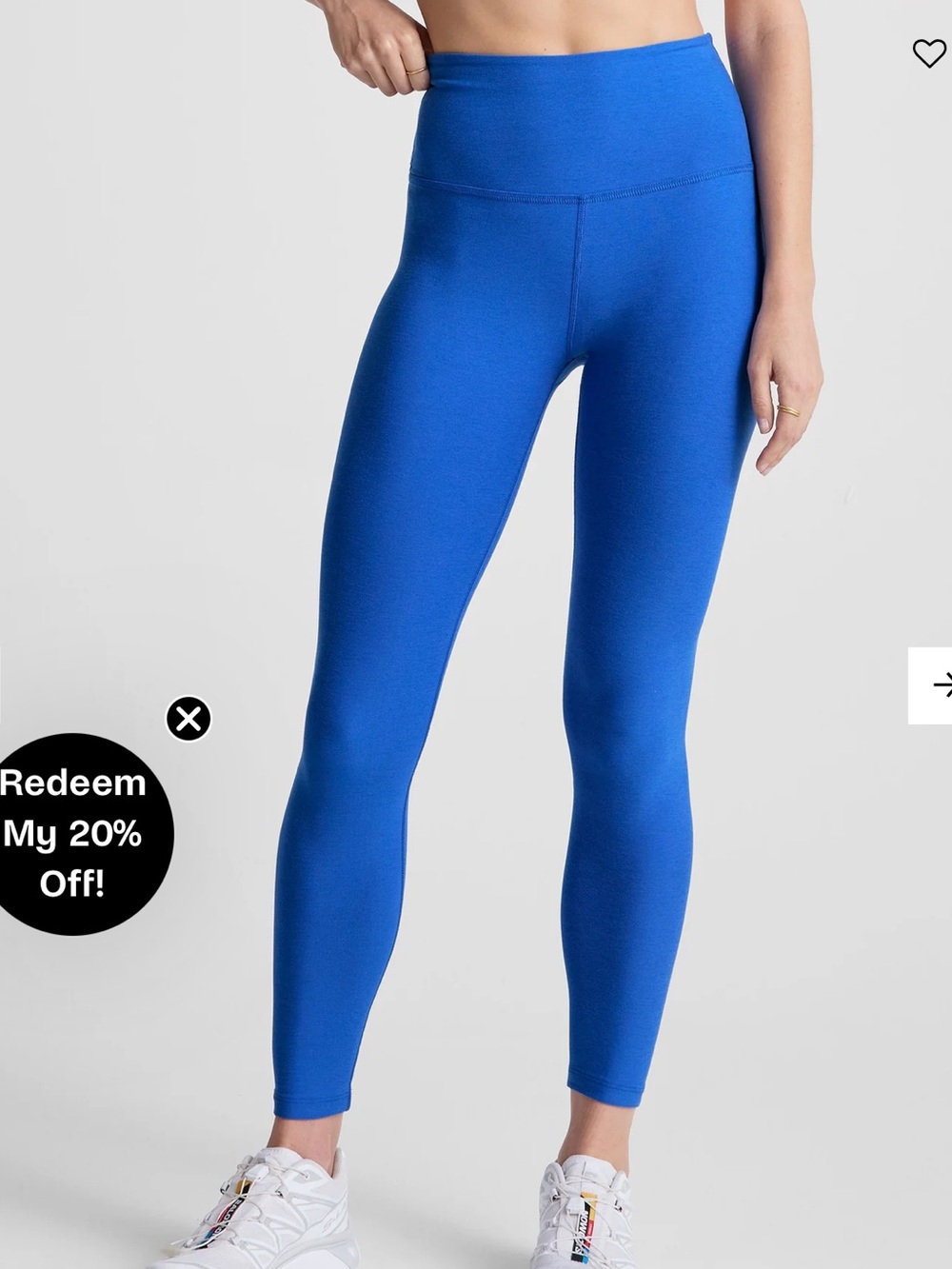 Beyond Yoga Spacedye Caught In The Midi High Waisted Legging - Royal Blue